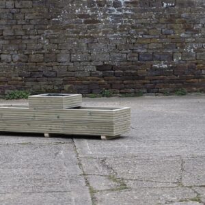 3 Celled 2 High Decking Planter