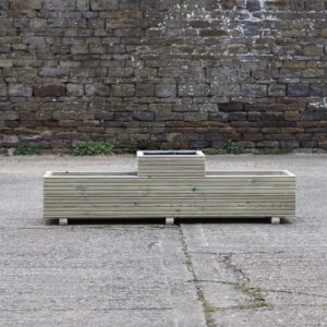 3 Celled 2 High Decking Planter