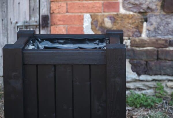 Versailles Style Flat Top Wooden Planter - Image 6
