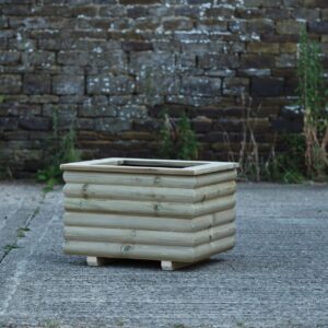 Square 2 Row Charnwood Decorative Planter with Capping