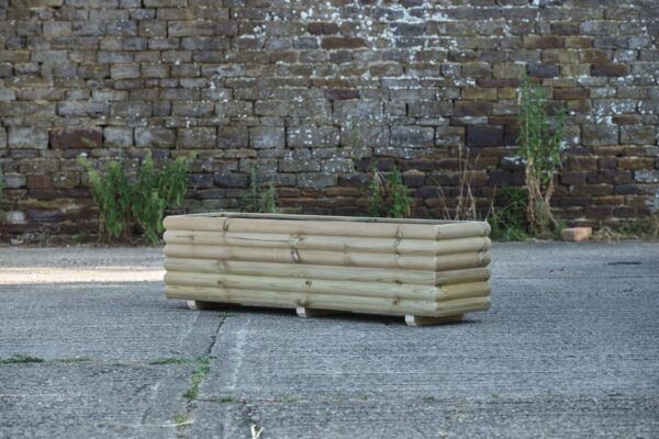 Rectangular High Charnwood Planter on Feet - Image 4
