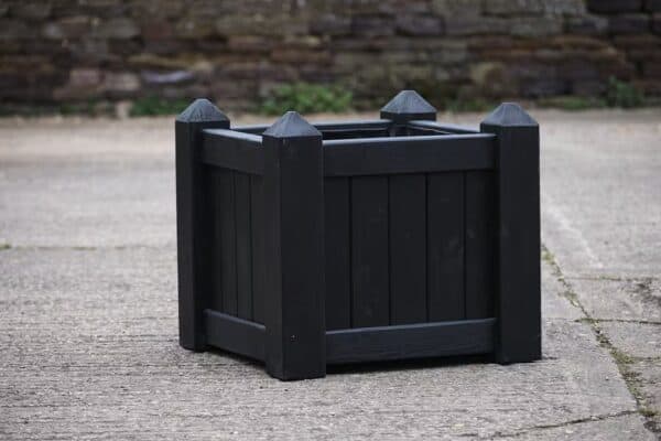 Versailles Wooden Planter with Tapered Posts - Image 2