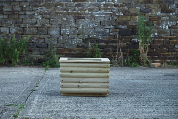Square High Charnwood Planter with Capping - Image 3