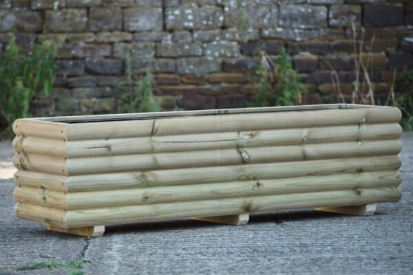 Rectangular High Charnwood Planter on Feet - Image 3