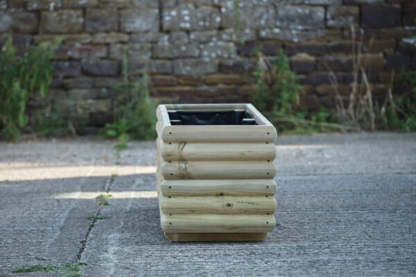 Rectangular High Charnwood Planter on Feet - Image 2