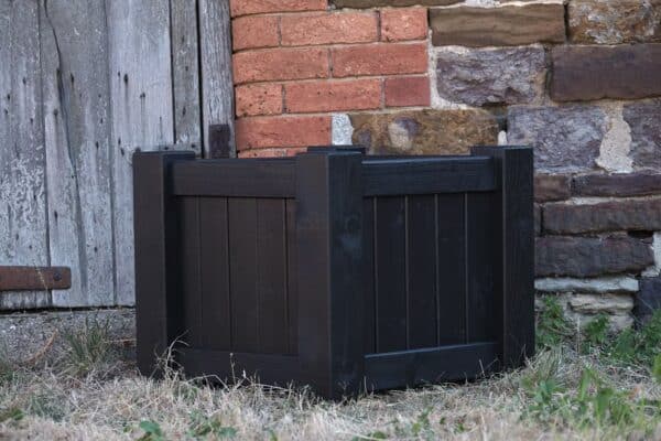 Versailles Style Flat Top Wooden Planter