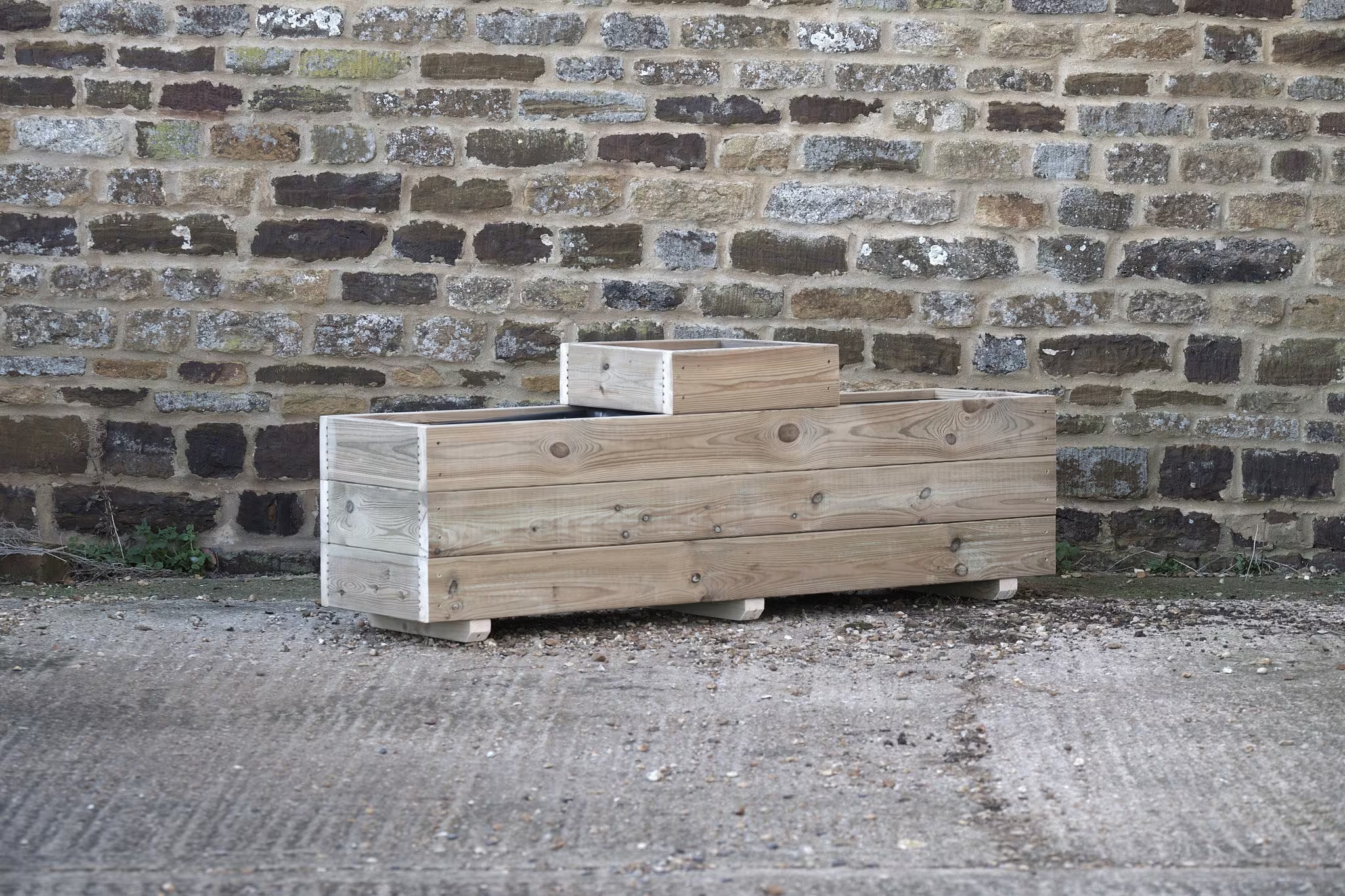 3 Row 3 Cell Smooth Budget Decking Planter