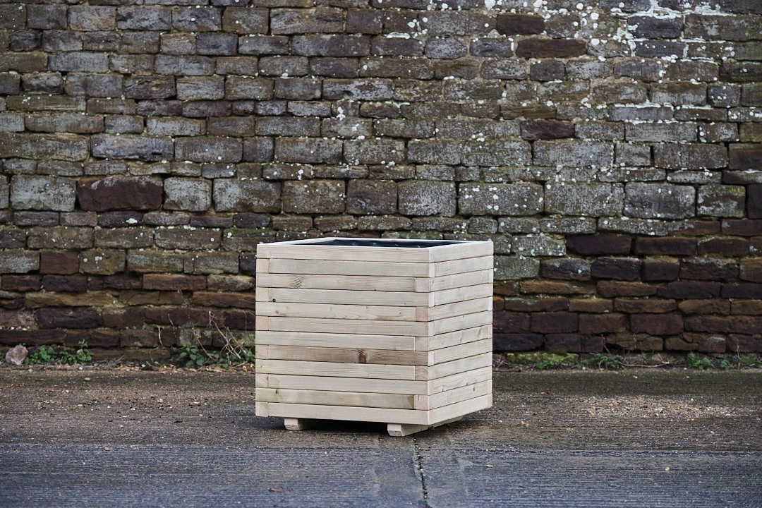 Square Block Style Planter