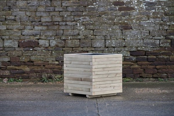 Square Block Style Planter