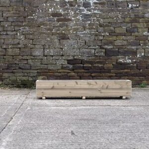 Rectangular 2 Row Decking Planter