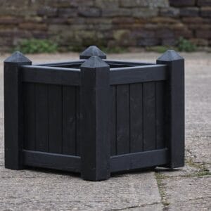 Versailles Wooden Planter with Tapered Posts