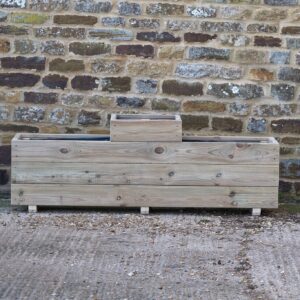 3 Row 3 Cell Smooth Budget Decking Planter