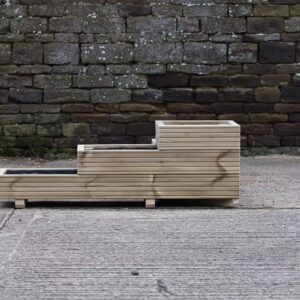 3 Tiered L Shaped Decking Corner Planter