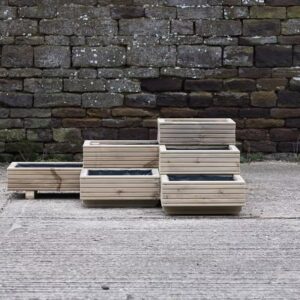 3 Tiered L Shaped Decking Corner Planter