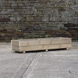 Rectangular 2 Row Budget Decking Planter