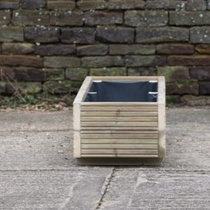 Rectangular 2 Row Budget Decking Planter