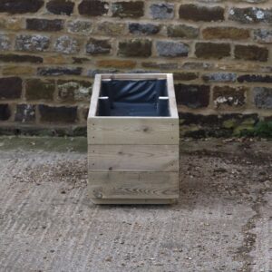 Rectangular 3 Row Smooth Decking Planter