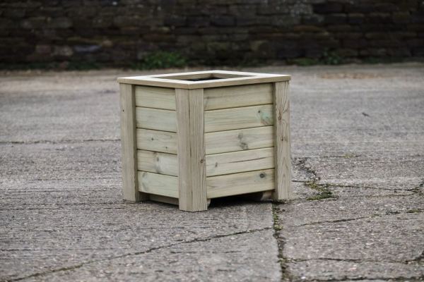 Aston High Wooden Garden Planter - Image 3