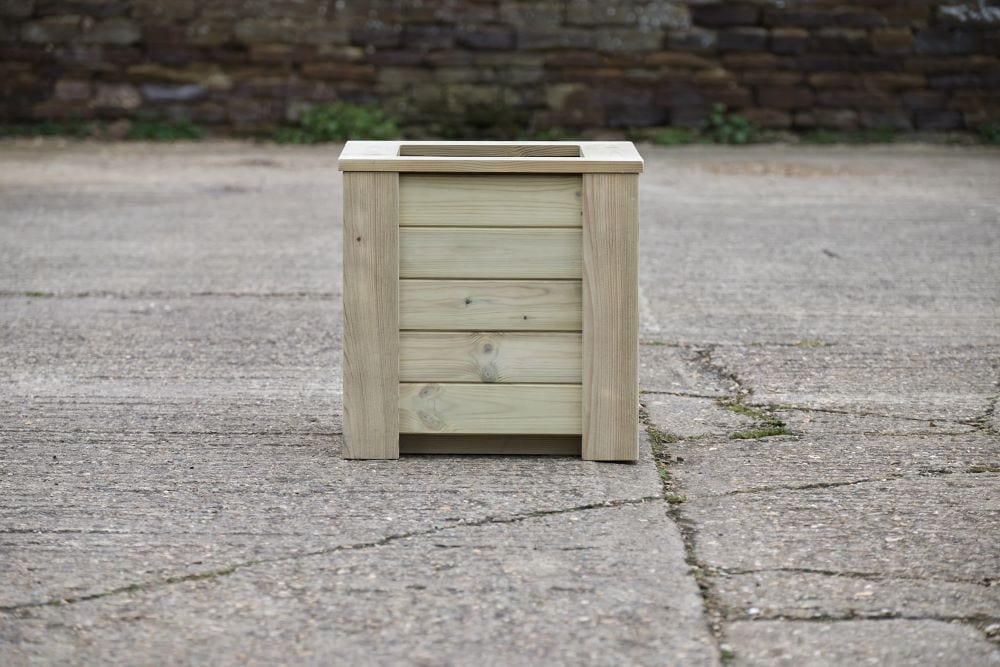 Aston High Wooden Garden Planter - Image 5