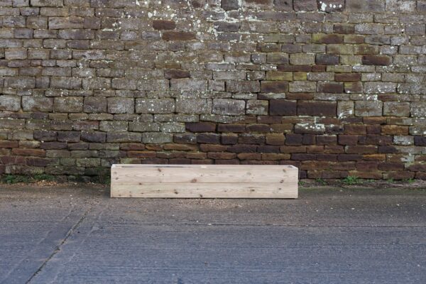 Low Raised Bed Planter, No Base – Smooth Decking - Image 6