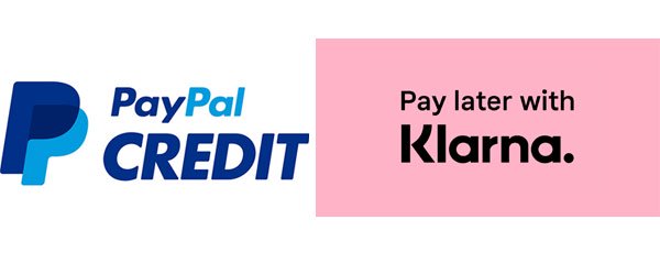 PayPal and Klarna payment options
