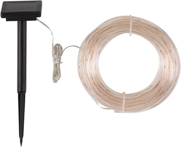 Smart Solar Rope Lights - 100 LEDs, Multi-colour, 10.5m - Image 2