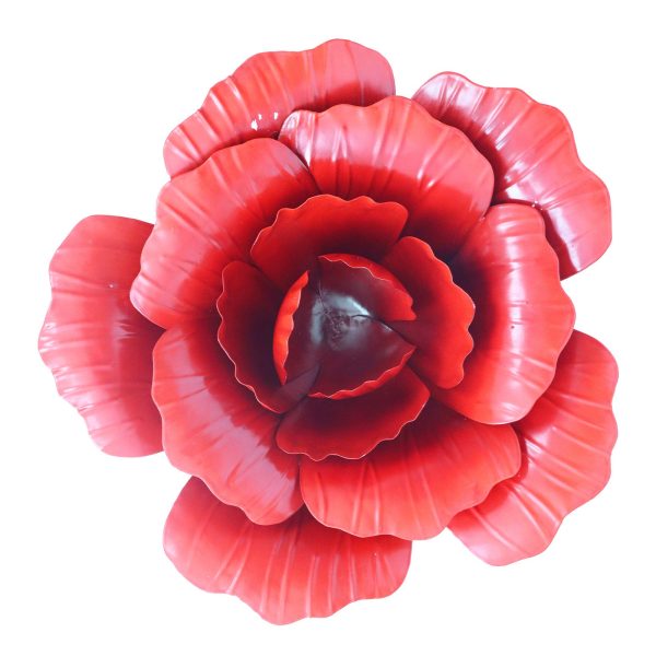 Large Metal Wall Mounted Flowers - Image 6