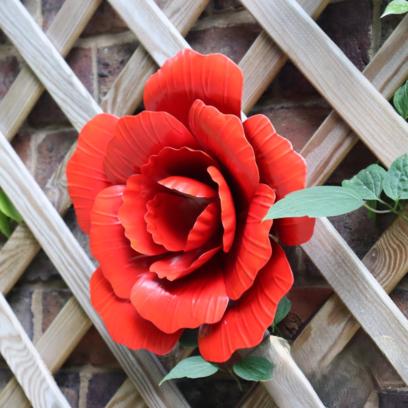 Large Metal Wall Mounted Flowers - Image 7