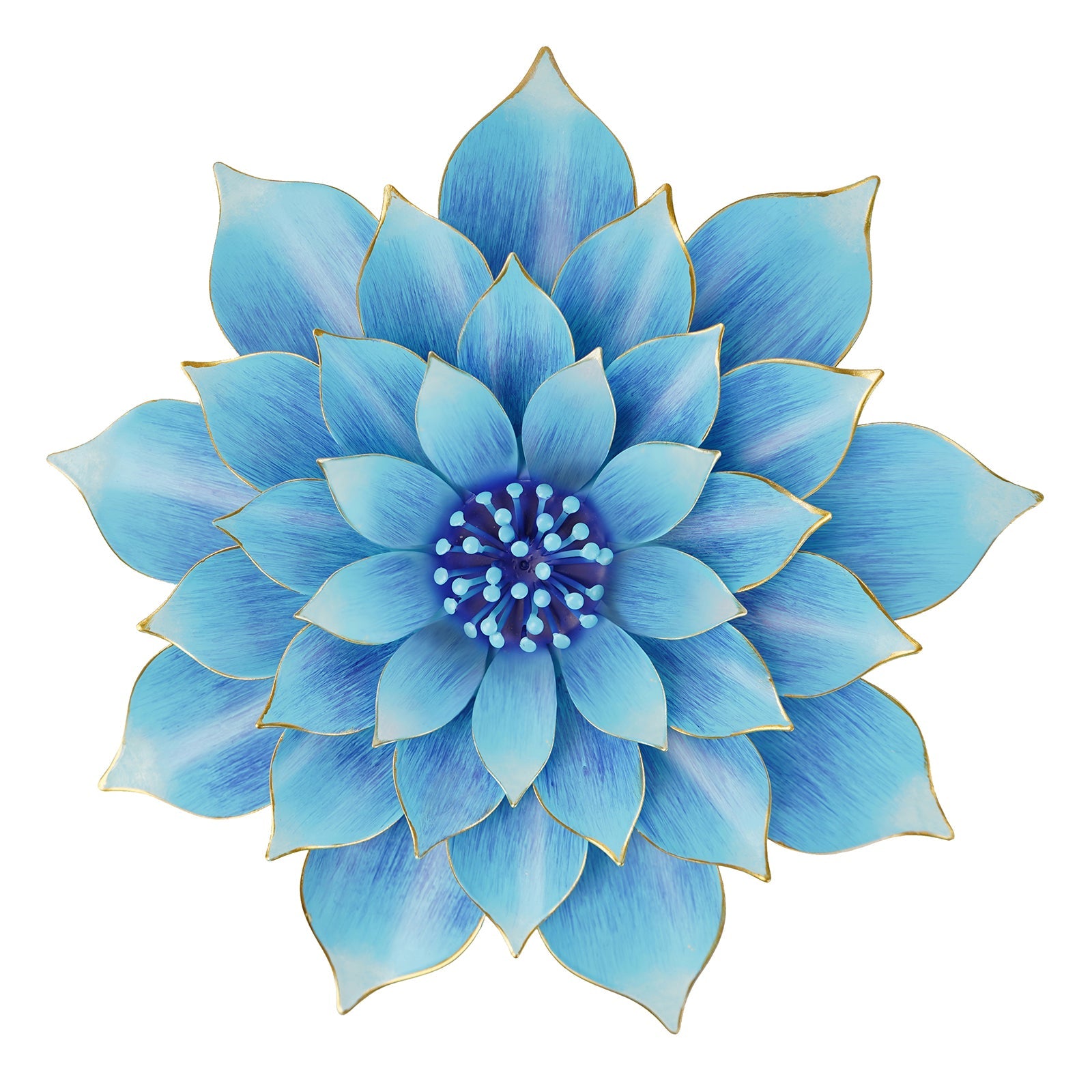 Large Metal Wall Mounted Flowers - Image 2