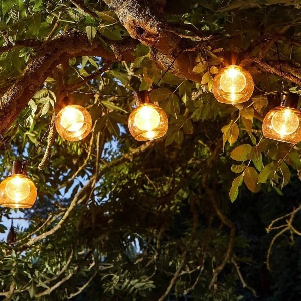 Smart Solar Eureka Lightbulb String, Multi-Colour 10.5m 1060263