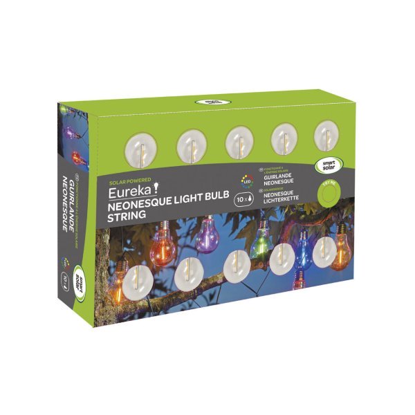 Smart Solar Eureka Lightbulb String, Multi-Colour 10.5m 1060263 - Image 5