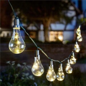 Smart Solar Eureka Lightbulb String, Multi-Colour 1060100